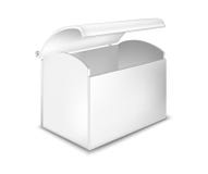 Realistic image of jewelry box. Open metal chest stock illustration Realistic image of jewelry box. Open metal chest stock illustration