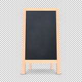 Realistic special menu announcement board icon. Vector clean restaurant outdoor blackboard background. Mockup of stock illustration Realistic special menu announcement board icon. Vector clean restaurant outdoor blackboard background. Mockup of stock illustration