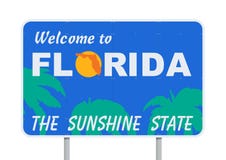 Recepción a la Florida stock de ilustración Recepción a la Florida stock de ilustración