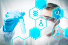 Recherche médicale images libres de droits Recherche médicale images libres de droits