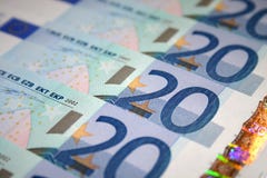 Rechnung des Euro 20 Rechnung des Euro 20