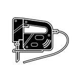 Reciprocating Saw icon. Element of Home repair tool for mobile concept and web apps icon. Glyph, flat icon for website design and vector illustration Reciprocating Saw icon. Element of Home repair tool for mobile concept and web apps icon. Glyph, flat icon for website design and vector illustration