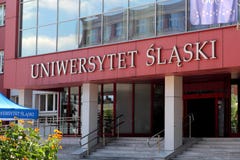 Rectorate, University of Silesia royalty free stock photos Rectorate, University of Silesia royalty free stock photos