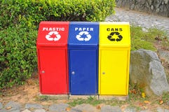 Recycle Bins Royalty Free Stock Images Recycle Bins Royalty Free Stock Images