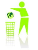 Recycle The World Royalty Free Stock Image