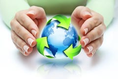 The recycling protect our planet