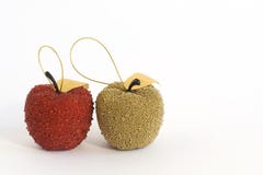 Red And Gold Apples Stock Photography Red And Gold Apples Stock Photography