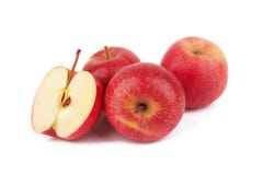 Red Apples Isolated Royalty Free Stock Images