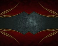 Red background with a blue nameplate. Element for design. Template for design. copy space for ad brochure or announcement invitati. On, abstract background royalty free illustration Red background with a blue nameplate. Element for design. Template for design. copy space for ad brochure or announcement invitati. On, abstract background royalty free illustration