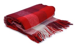 Red Blanket Royalty Free Stock Photos Red Blanket Royalty Free Stock Photos