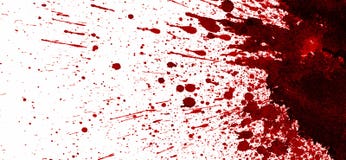 Red blood stain on white Royalty Free Stock Photography Red blood stain on white Royalty Free Stock Photography