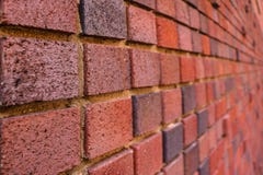Red brick wall texture grunge background. texture royalty free stock photography Red brick wall texture grunge background. texture royalty free stock photography