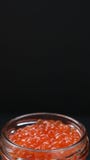 Red caviar stock image Red caviar stock image