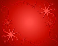 Red Christmas Background Royalty Free Stock Photography