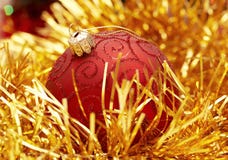 Red Christmas Globe Stock Photos Red Christmas Globe Stock Photos