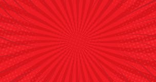 Retro Rays Comic Red Background Clipart And Illustrations