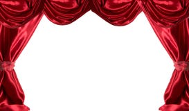Red Curtains Stock Photo Red Curtains Stock Photo