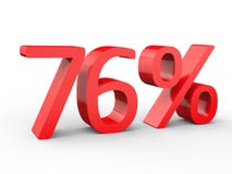 76 percent discount. Red 3d numbers on isolated white background. Red 3d numbers percentage discount on isolated white background 3d Illustration stock illustration 76 percent discount. Red 3d numbers on isolated white background. Red 3d numbers percentage discount on isolated white background 3d Illustration stock illustration