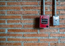 Red Fire switch royalty free stock image Red Fire switch royalty free stock image