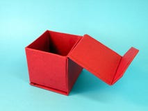 Red Gift Box Stock Images