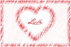 Red Heart Border Frame Grunge Texture with Overlay Halftone Dot Effect Stock Images Red Heart Border Frame Grunge Texture with Overlay Halftone Dot Effect Stock Images
