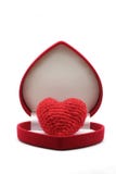 Red Heart In Box Royalty Free Stock Photography Red Heart In Box Royalty Free Stock Photography