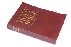 Red Holy Bible Royalty Free Stock Photos