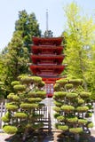 Red Japanese Pagoda Stock Photography Red Japanese Pagoda Stock Photography