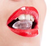 Red Lips Stock Photos