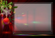 Red New Year S Card Royalty Free Stock Photos Red New Year S Card Royalty Free Stock Photos