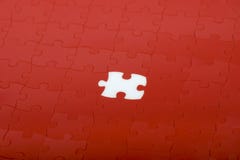 Red Puzzle Stock Image Red Puzzle Stock Image