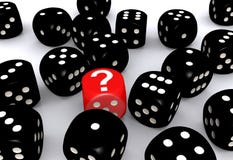 Image result for dice and question marks