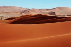Red Sand Dunes Royalty Free Stock Image Red Sand Dunes Royalty Free Stock Image