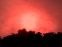Red Sky Royalty Free Stock Photo