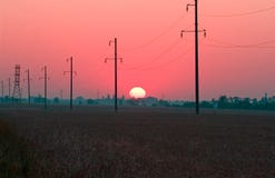 Red Sunrise Stock Photo Red Sunrise Stock Photo