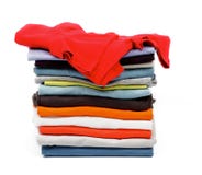 Red T-Shirt And Clothes Stock Photos