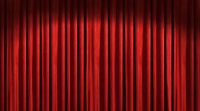 Red Theater Curtain Royalty Free Stock Image Red Theater Curtain Royalty Free Stock Image