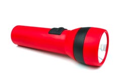 Red Torch Or Flashlight Royalty Free Stock Photography