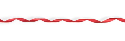 Red twisted ribbon isolated stock photos Red twisted ribbon isolated stock photos