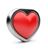 Red Valentine Heart 3D. Stock Photos Red Valentine Heart 3D. Stock Photos