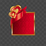 Red Valentine Heart Frame Royalty Free Stock Image Red Valentine Heart Frame Royalty Free Stock Image