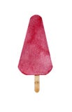Red watercolor ice-cream on white background. Isolated royalty free illustration Red watercolor ice-cream on white background. Isolated royalty free illustration