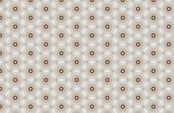Red White Geometric Hexagon Pattern Design royalty free illustration Red White Geometric Hexagon Pattern Design royalty free illustration