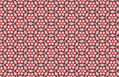Red White Hexagon Abstract Large Pattern Design royalty free illustration Red White Hexagon Abstract Large Pattern Design royalty free illustration