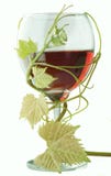 Red Wine Bottle Stock Image