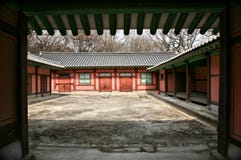 Red Wood Buddhist Buildings Stock Images Red Wood Buddhist Buildings Stock Images