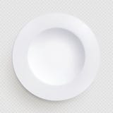 Redondo blanco del plato de la cocina aislado en fondo transparente Elemento del diseño del vajilla Placa o cuenco de sopa EPS 10 ilustración del vector Redondo blanco del plato de la cocina aislado en fondo transparente Elemento del diseño del vajilla Placa o cuenco de sopa EPS 10 ilustración del vector