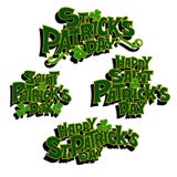Reeks pictogrammen voor StPatricks-dag royalty-vrije illustratie Reeks pictogrammen voor StPatricks-dag royalty-vrije illustratie