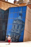 Reflecting the old stock image Reflecting the old stock image