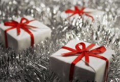 Regali di natale fotografie stock Regali di natale fotografie stock